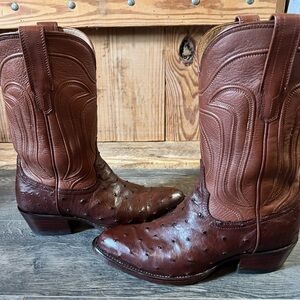 Tecovas Bourbon (Brown) Jessie Ostrich 8